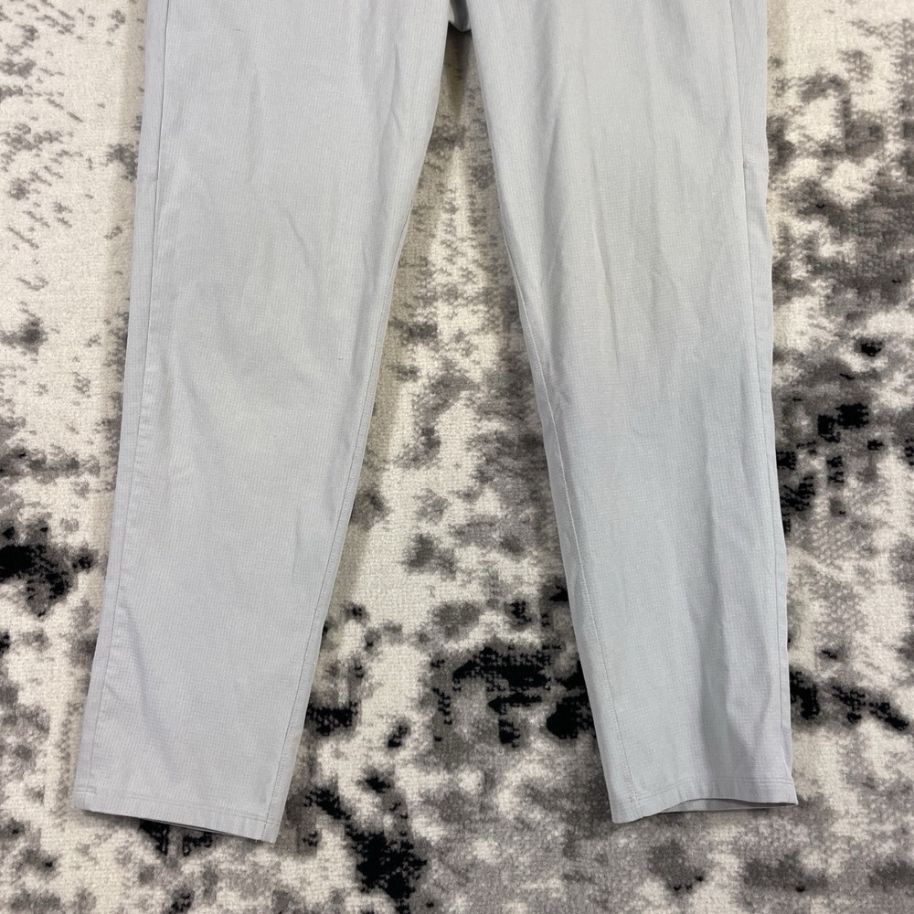 Lululemon Commission‎ Pants Mens Size 35x29 Ventlight Silver Stretch Office Golf - Picture 4 of 15